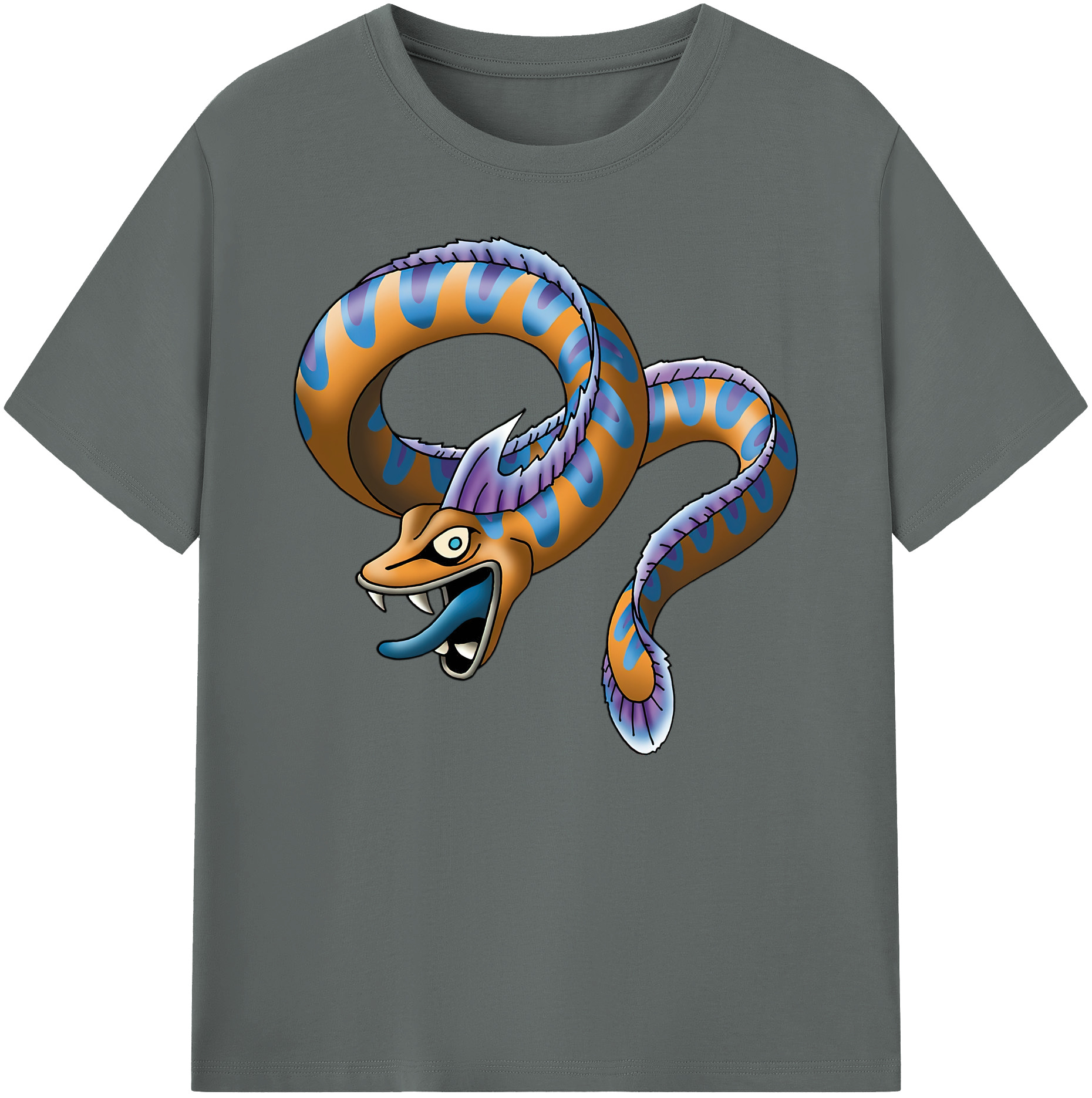 （画像用） ドラゴンクエスト Doragon Kuesuto Dragon Quest 綿100％ メンズ半袖Tシャツ｜肌触りやわらか＆通気性